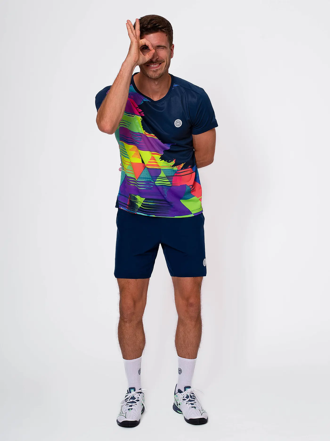 BIDI BADU | Herren Tennisshirt Kaleido | 